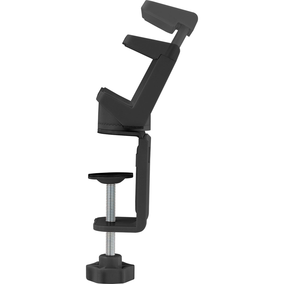 Abrazadera De Mesa Inline Para Regleta De Enchufes, Giratoria, Abrazadera De Tornillo, Negra