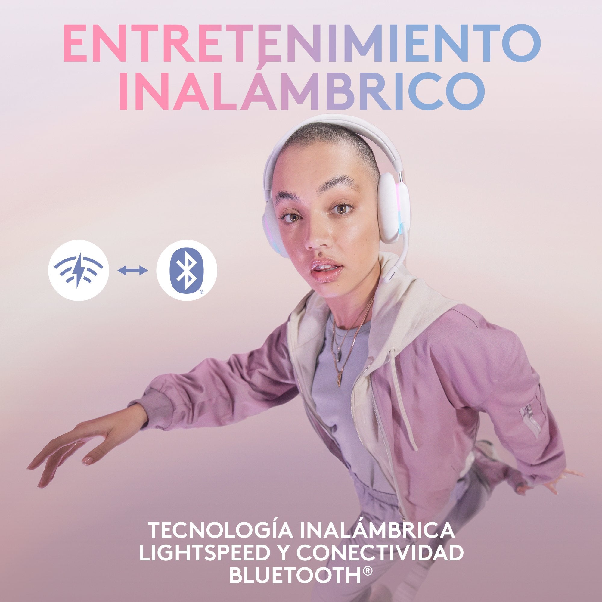 Logitech G G735 Auriculares Inalámbrico Y Alámbrico Diadema Juego Bluetooth Blanco