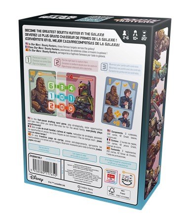 EAN 3558380117681 - Asmodee Bounty Hunters 20 min Juego de mesa Estrategia imagen 3