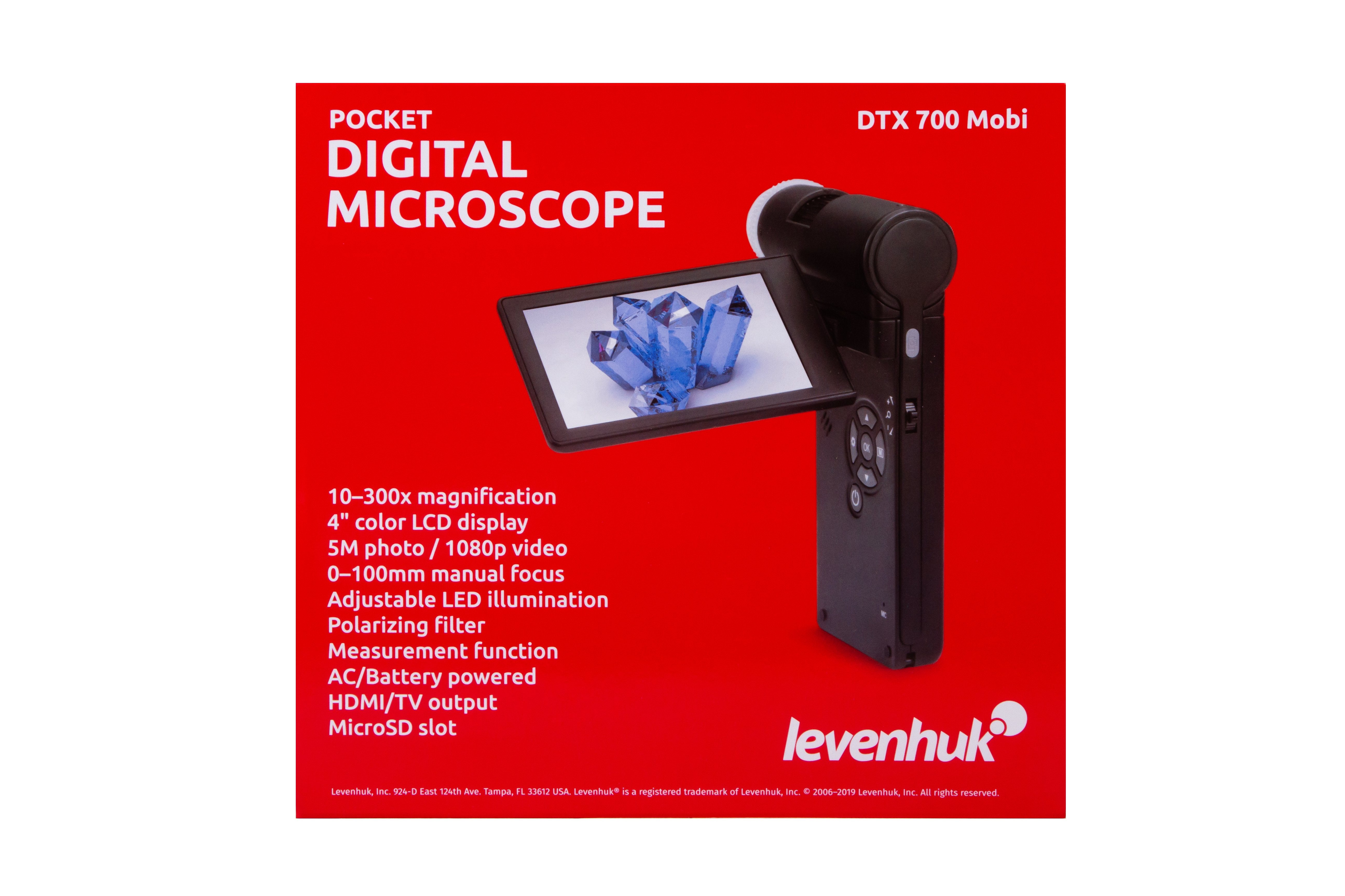 Levenhuk Dtx 700 Mobi 1200x Microscopio Digital