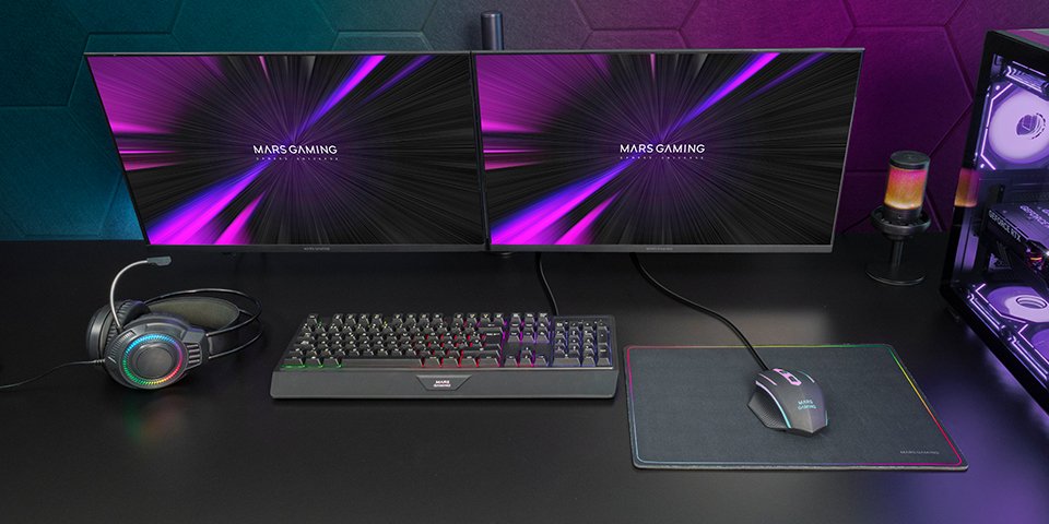 EAN 8435693108429 - Mars Gaming MCP124PRO teclado Ratón incluido Juego USB AZERTY imagen 6