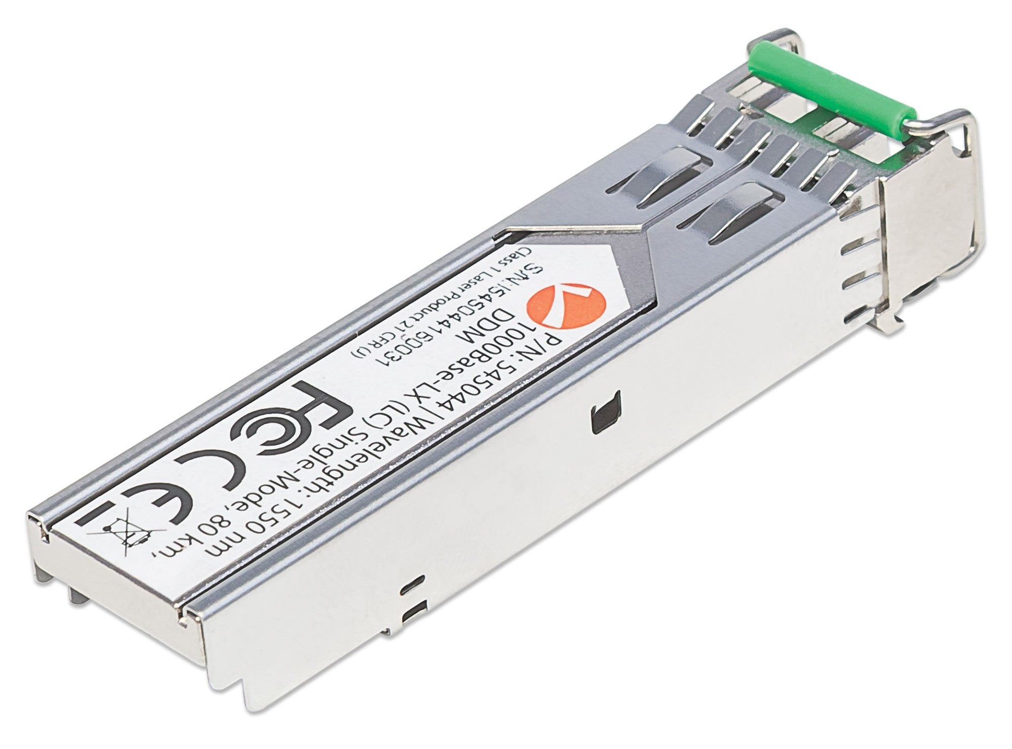 Intellinet 545044 Red Modulo Transceptor Fibra Óptica 1000 Mbit/S Sfp 1550 Nm
