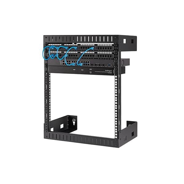 Armario Rack Abierto De Pared Rack 12u 12in Profundo