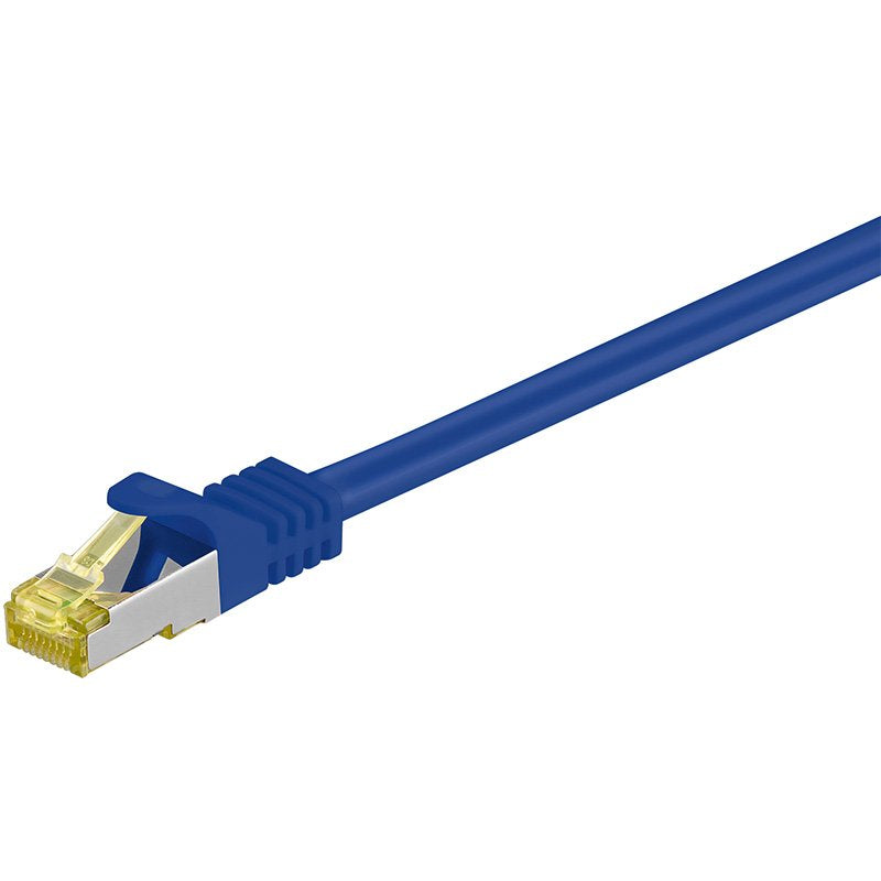 Goobay Rj-45 Cat7 0.25m Cable De Red 0,25 M S/Ftp (S-Stp) Azul