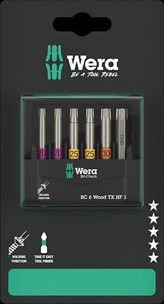 EAN 4013288227508 - Wera 05073639001 punta de destornillador 4 pieza(s) imagen 1