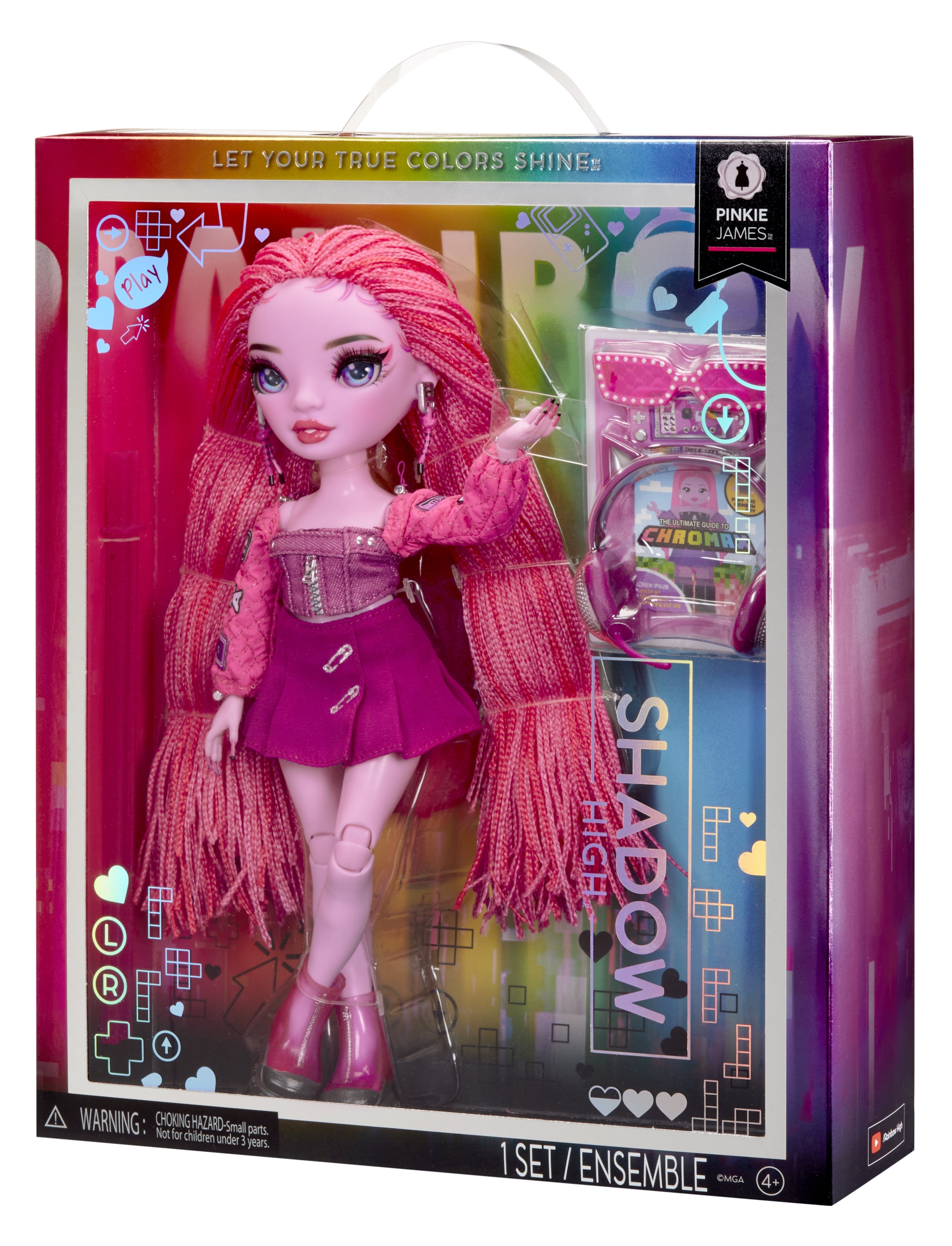 EAN 0035051592839 - MGA Entertainment Shadow High Fashion Doll- PINKIE JAMES (Pink) imagen 8