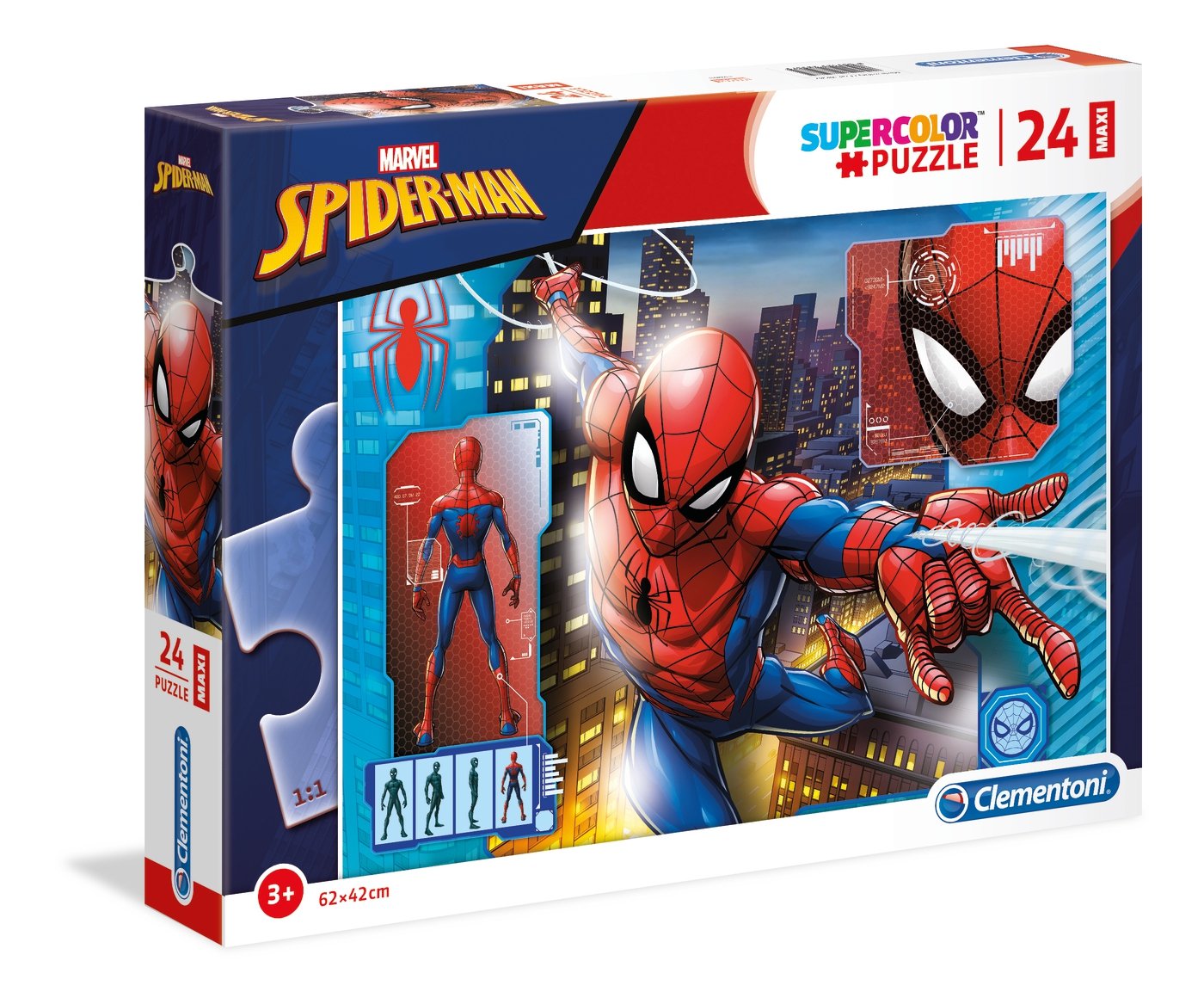 Puzzle Maxi Spider-Man Marvel 24 Piezas La Aventura Arácnida Comienza