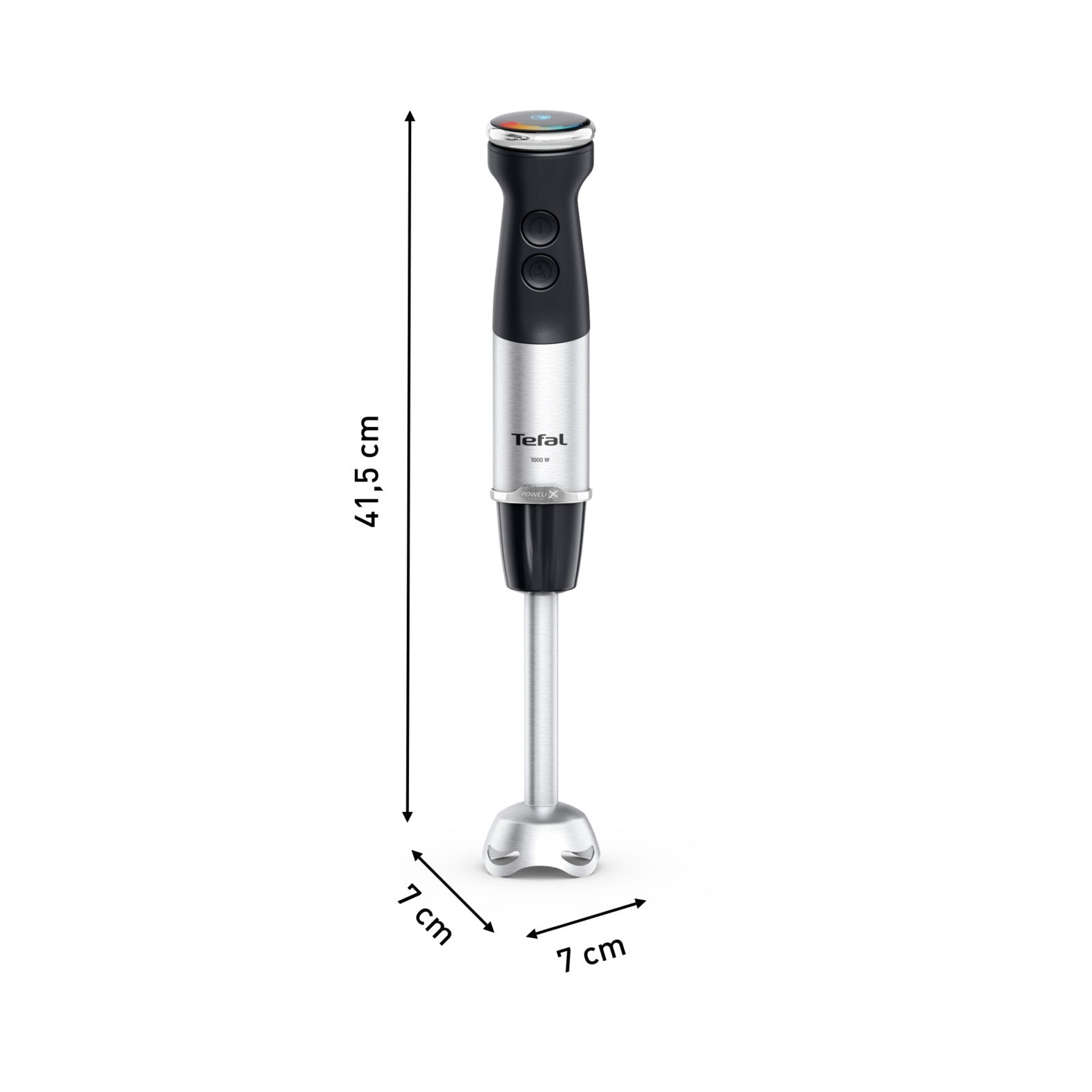 EAN 3016667291733 - Tefal Quickchef+ HB671830 licuadora Batidora de inmersión 1000 W Negro, Acero inoxidable imagen 2