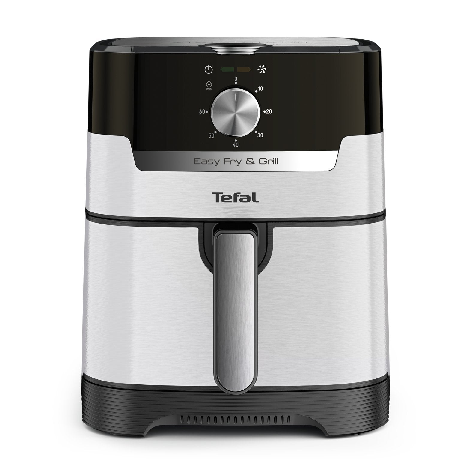 EAN 3045380024441 - Tefal Easy Fry & Grill EY501A Sencillo 4,2 L Independiente 1550 W Freidora de aire caliente Negro, Acero imagen 2