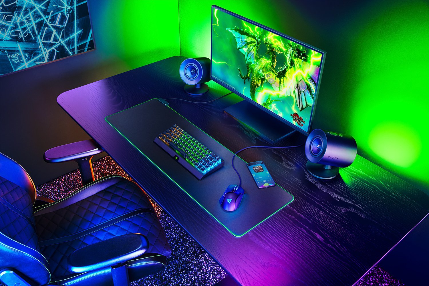 EAN 8887910060469 - Razer Nommo V2 Rango completo Negro Inalámbrico y alámbrico imagen 5