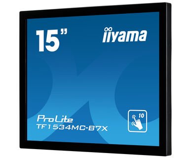 Monitor Iiyama 15 Pl Tf1534mc-B7x Touch 4:3 Vga Hdmi Dp 8ms Usb 7h Glass