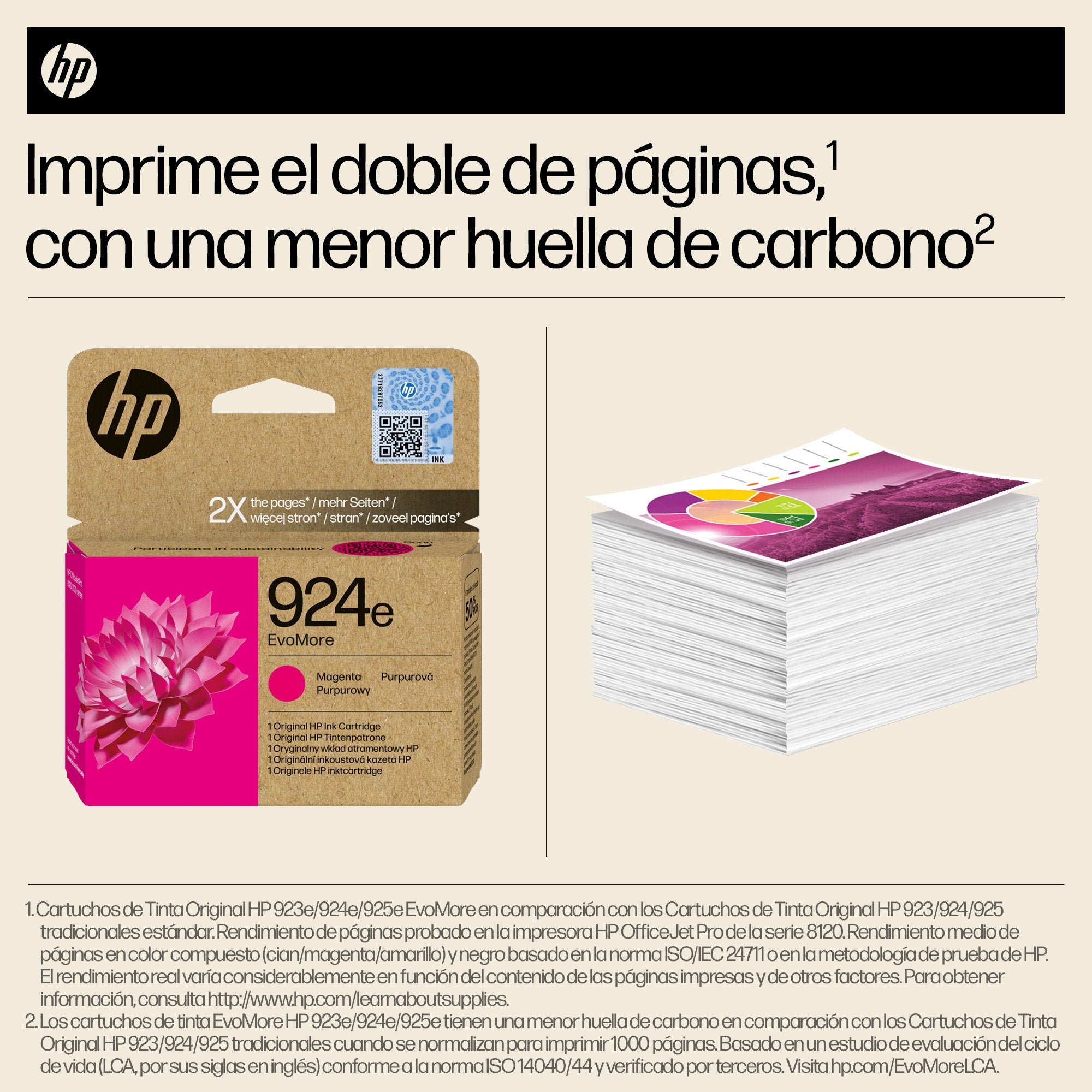 EAN 0196786147456 - HP 924e EvoMore Magenta Original Ink Cartridge cartucho de tinta 1 pieza(s) Alto rendimiento (XL) imagen 2