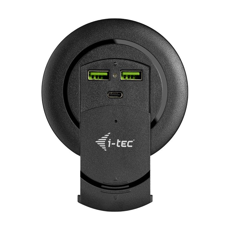 EAN 8595611703355 - i-tec CHARGER96WD cargador de dispositivo móvil Universal Negro Corriente alterna Carga rápida Interior imagen 1