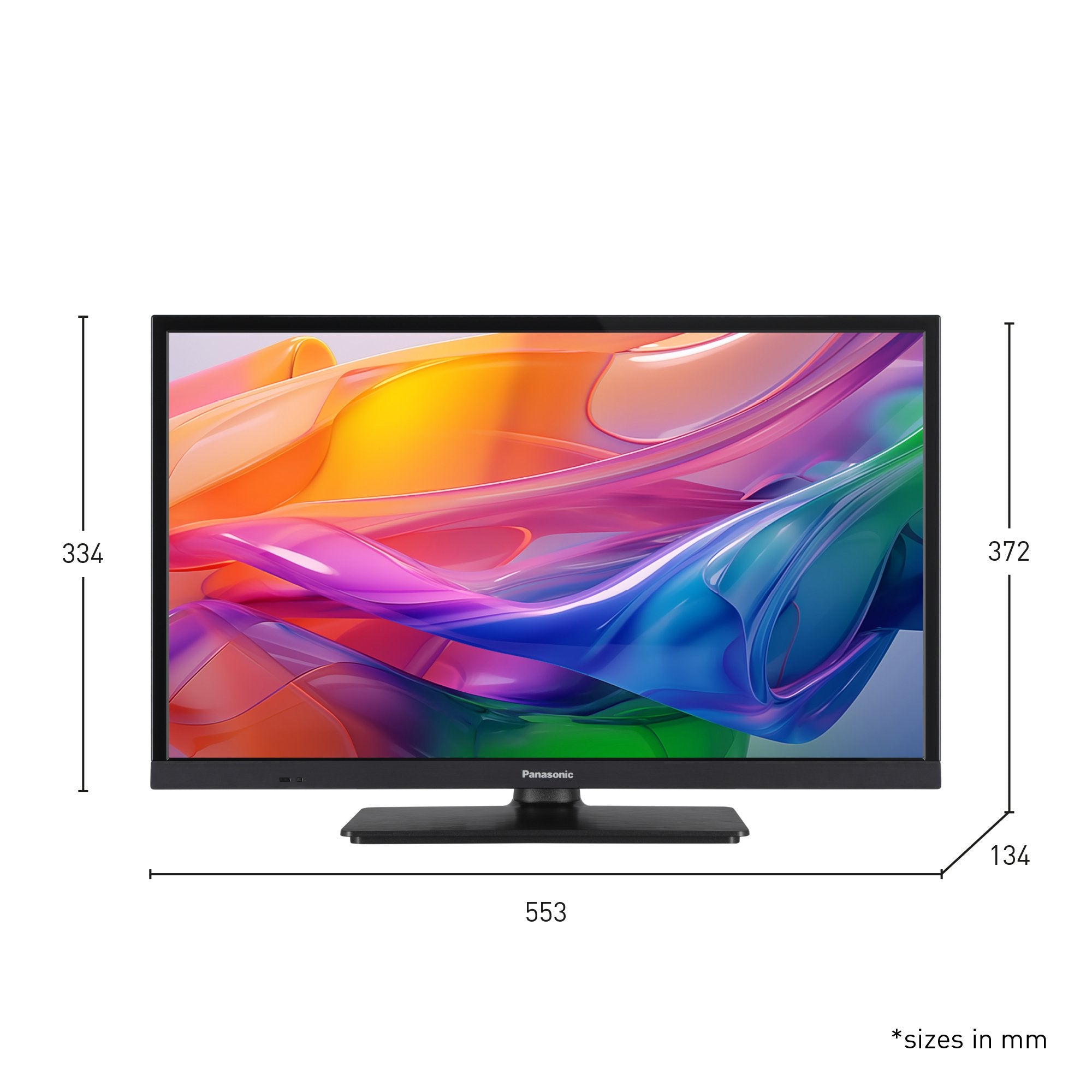 Televisor Panasonic Tv-24s50aez 24" Hd Smart Tv Negro