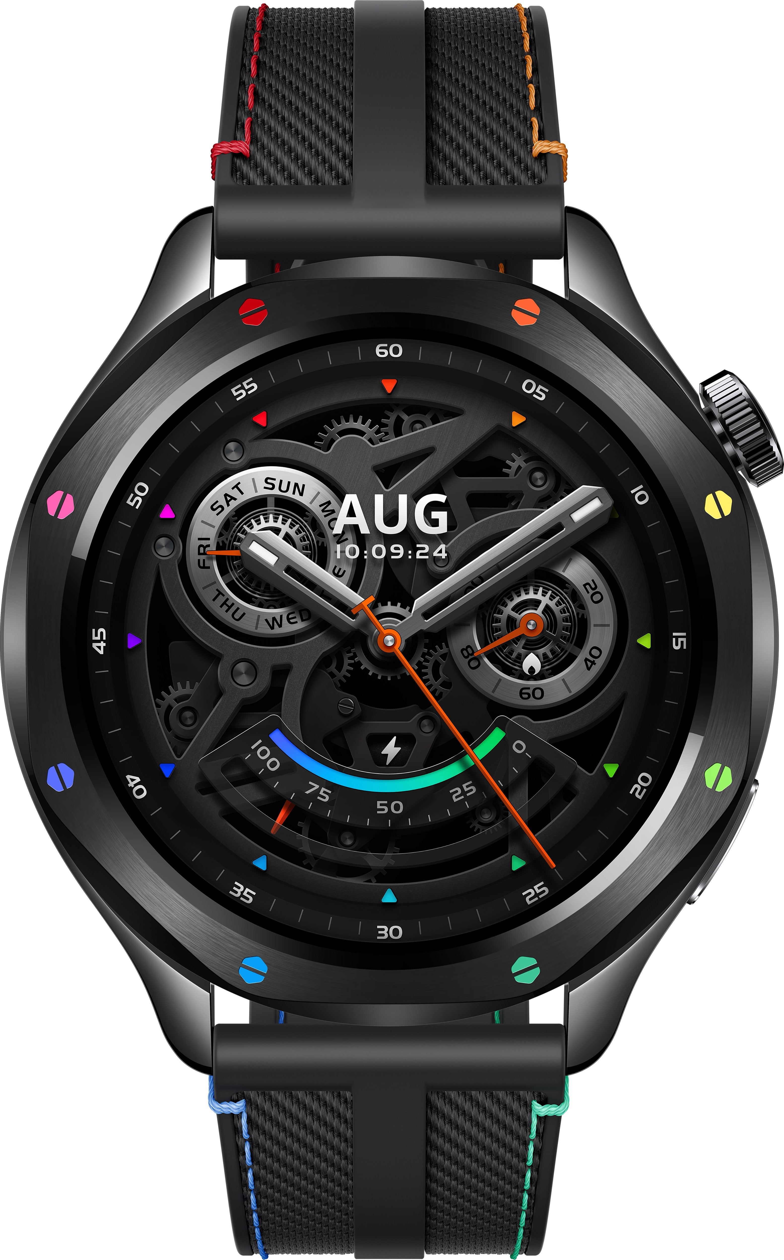 EAN 6941812711668 - Xiaomi Watch S4 rainbow 3,63 cm (1.43") AMOLED 47.3 mm Digital 466 x 466 Pixeles Pantalla táctil Negro, M imagen 4