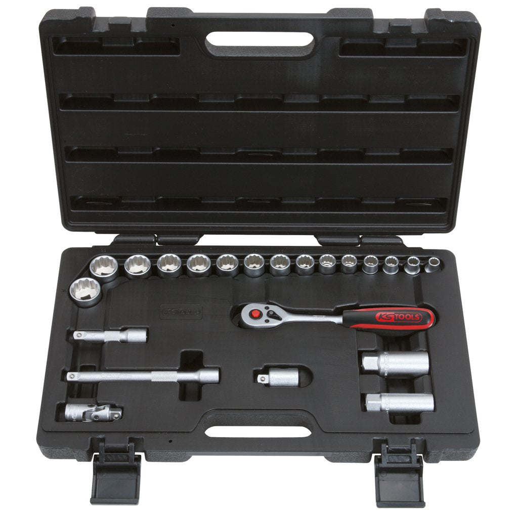 Ks Tools Knarre - 22 Uds. - 3/8" - In Maletín
