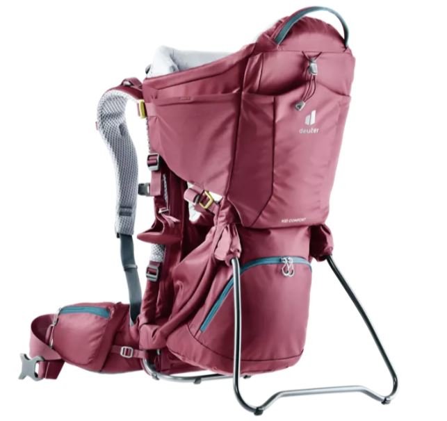 Mochila Portabebés Deuter Kid Comfort Poliamida Rojo