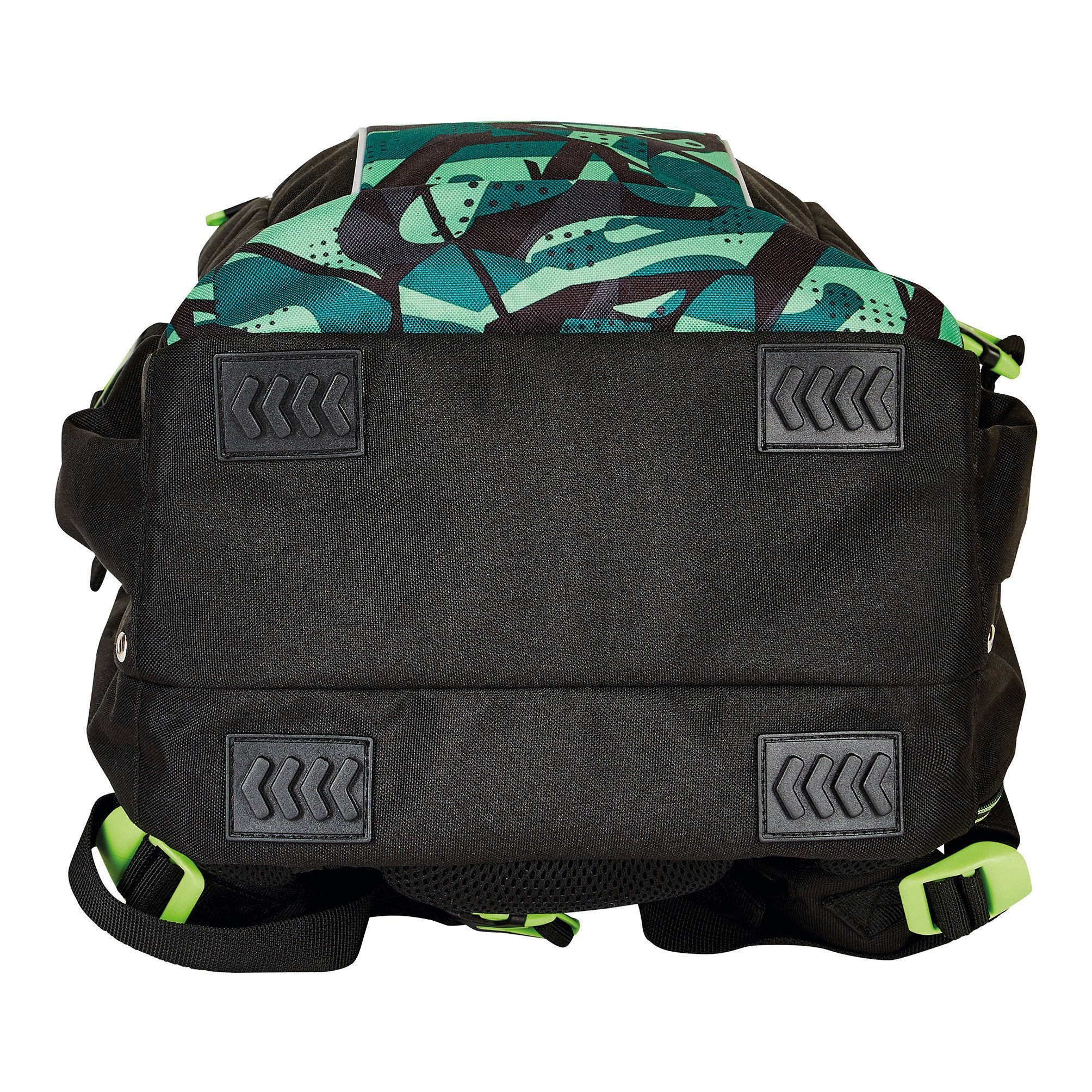 EAN 4008110283173 - Herlitz Ultimate Camo mochila Mochila escolar Negro, Verde Poliéster imagen 5