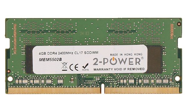 EAN 5055190184028 - PSA Parts MEM5502B módulo de memoria 4 GB 1 x 4 GB DDR4 imagen 1