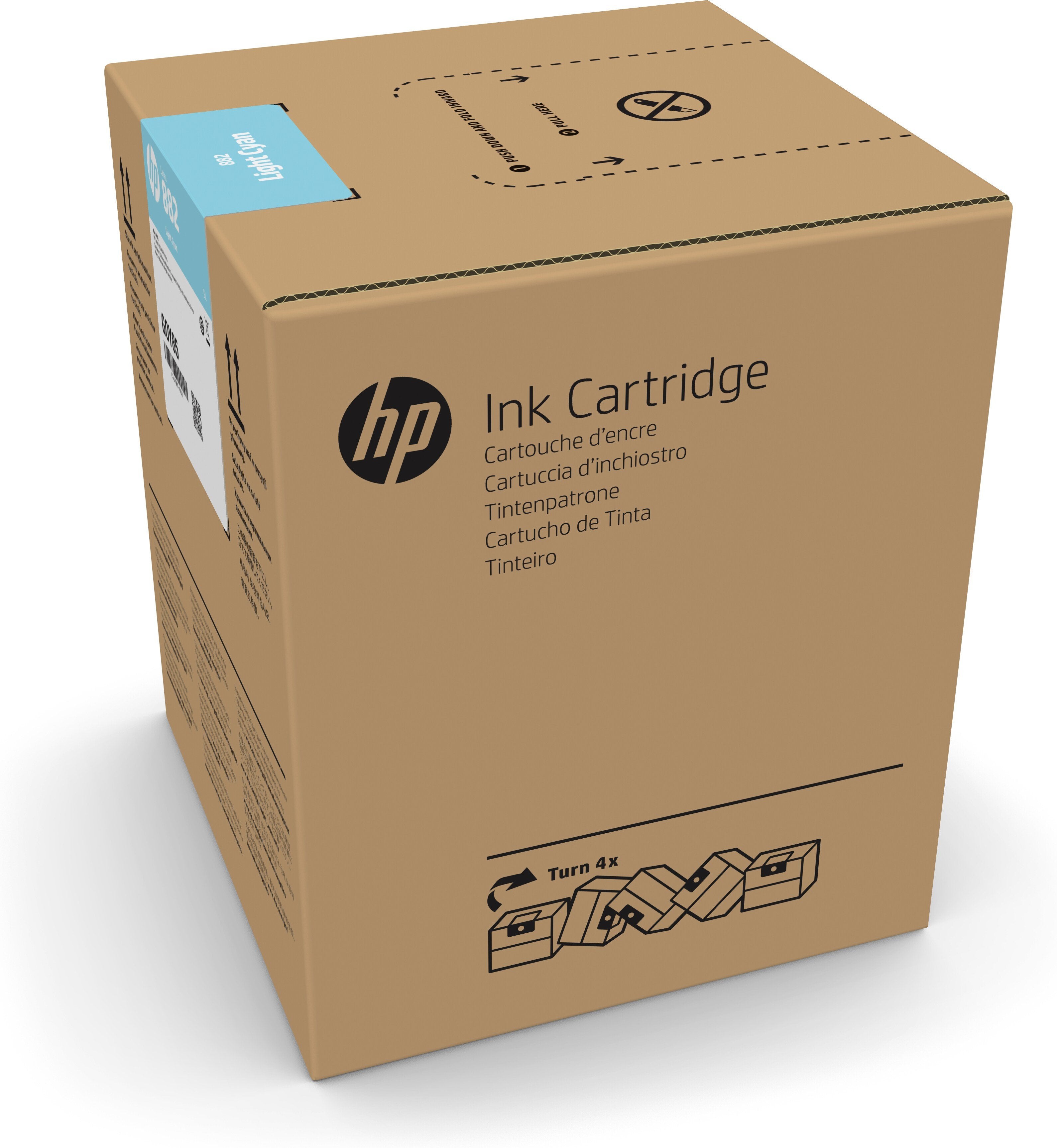 EAN 190780600979 - HP 882 5-liter Light Cyan Latex Ink Cartridge cabeza de impresora Impresión por inyección de tinta imagen 1