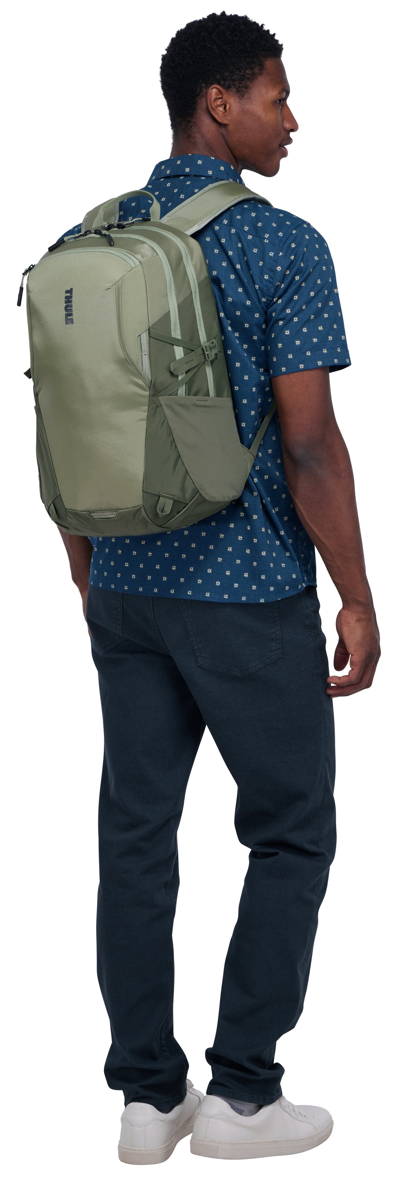 EAN 0085854257176 - Thule EnRoute TEBP4216 Soft Green/Quiet Green mochila Mochila informal Verde Nylon imagen 3