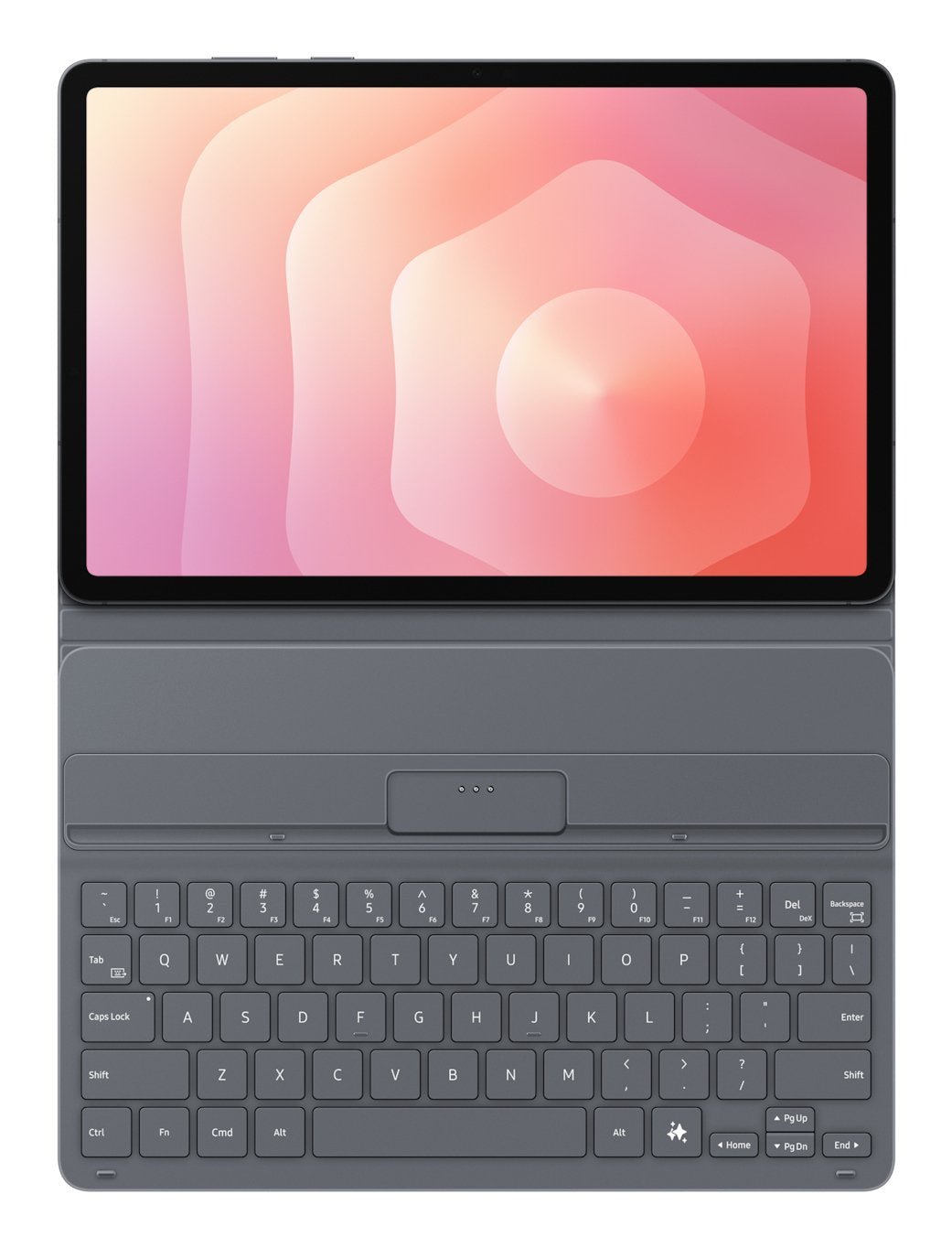 Book Cover Keyboard Slim Sin Touch Pad, Teclado Non-Amovible Con Touche Galaxy
