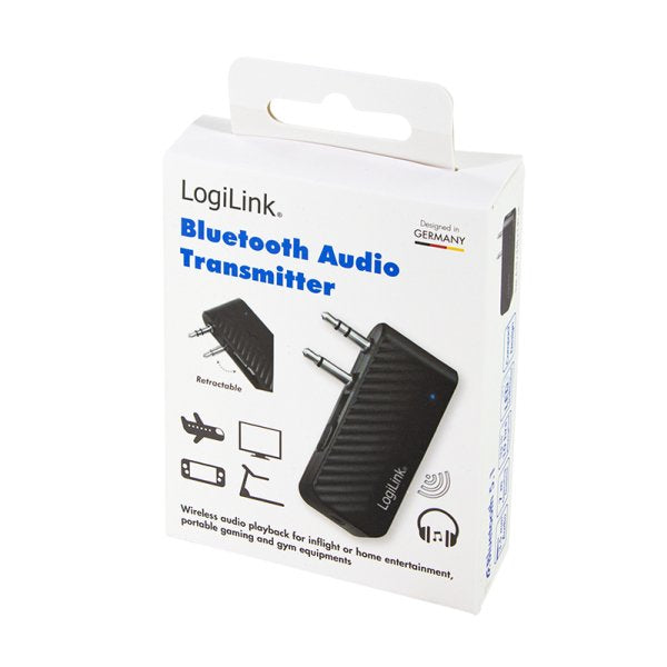 Logilink Transmisor De Audio Inalámbrico Bluetooth 5.1 7m Negro