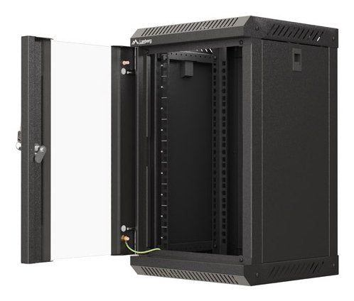 EAN 5901969441598 - Lanberg WF11-3309-10B armario rack 9U Bastidor de pared Negro imagen 5