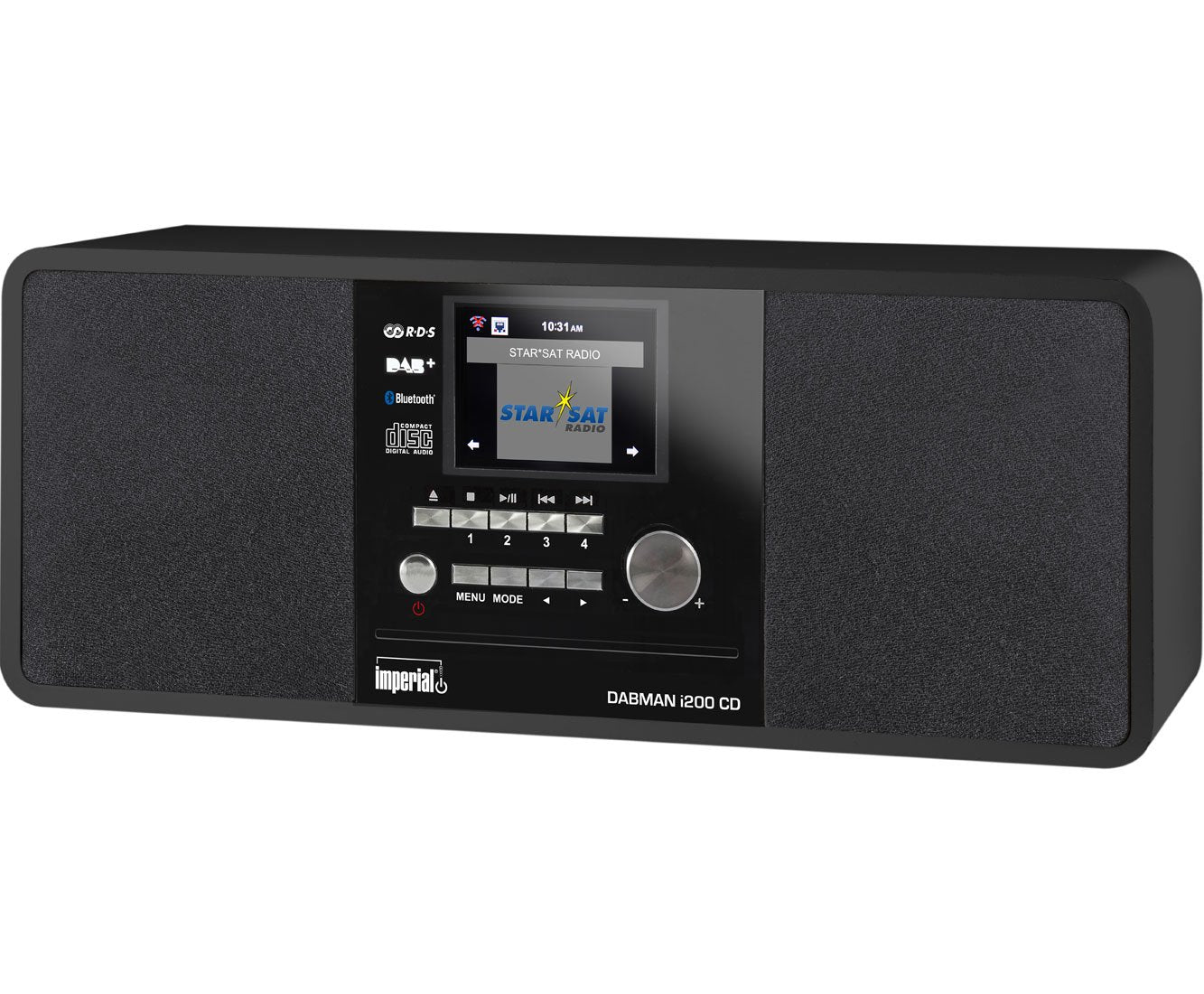 Radio Imperial Dabman I200 Cd / Internet / Dab / Dab + / Fm Negro