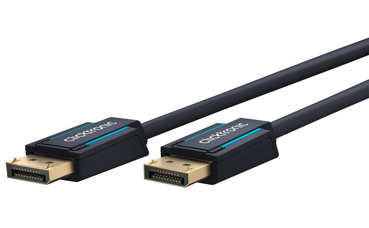 Cable Displayport Macho-Macho De 3m V.1.4 8k Clicktronic Premium Cable Uhd 8k @ 60 Hz Blister Carton