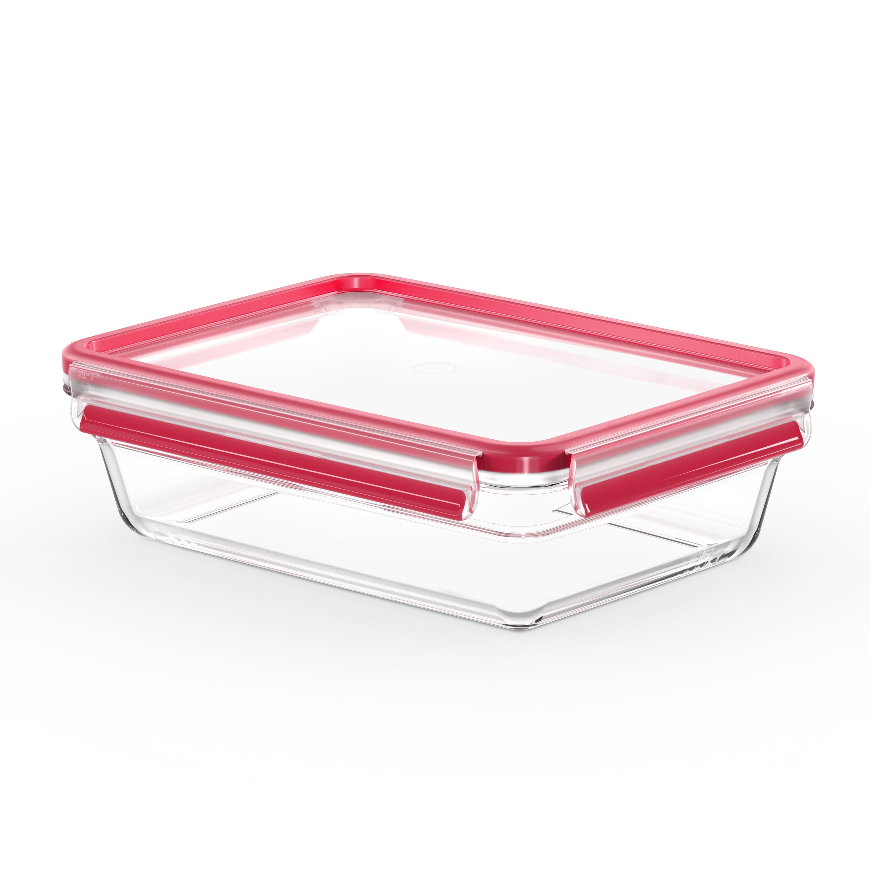 Emsa Clip & Close Fiambrera De Cristal Para Alimentos 2,0 Litros N1041100
