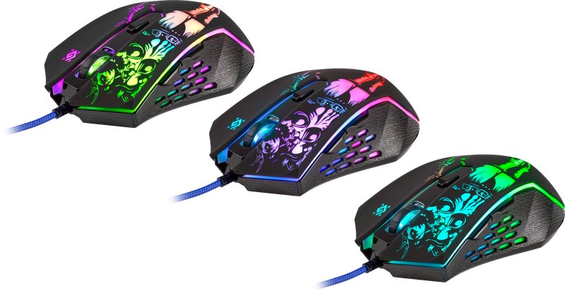 EAN 4714033529334 - Defender SIN'SISTER GM-933 ratón Juego mano derecha USB tipo A Óptico 7200 DPI imagen 6