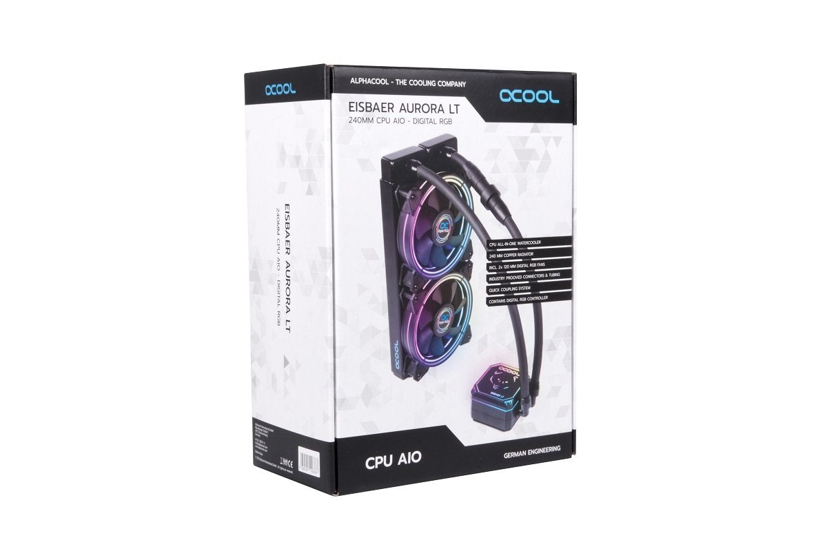 Alphacool Eisbaer Aurora Lt240 Cpu Digital Rgb Komplett-Wasserkühlung