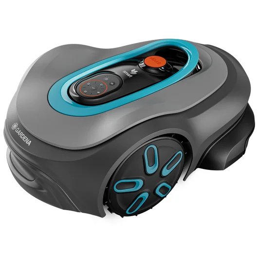 Robot Cortacésped Gardena Smart Sileno Max 800m² Gris/Turquesa, Batería Li-Ion, Tecnología Lona 19901-20