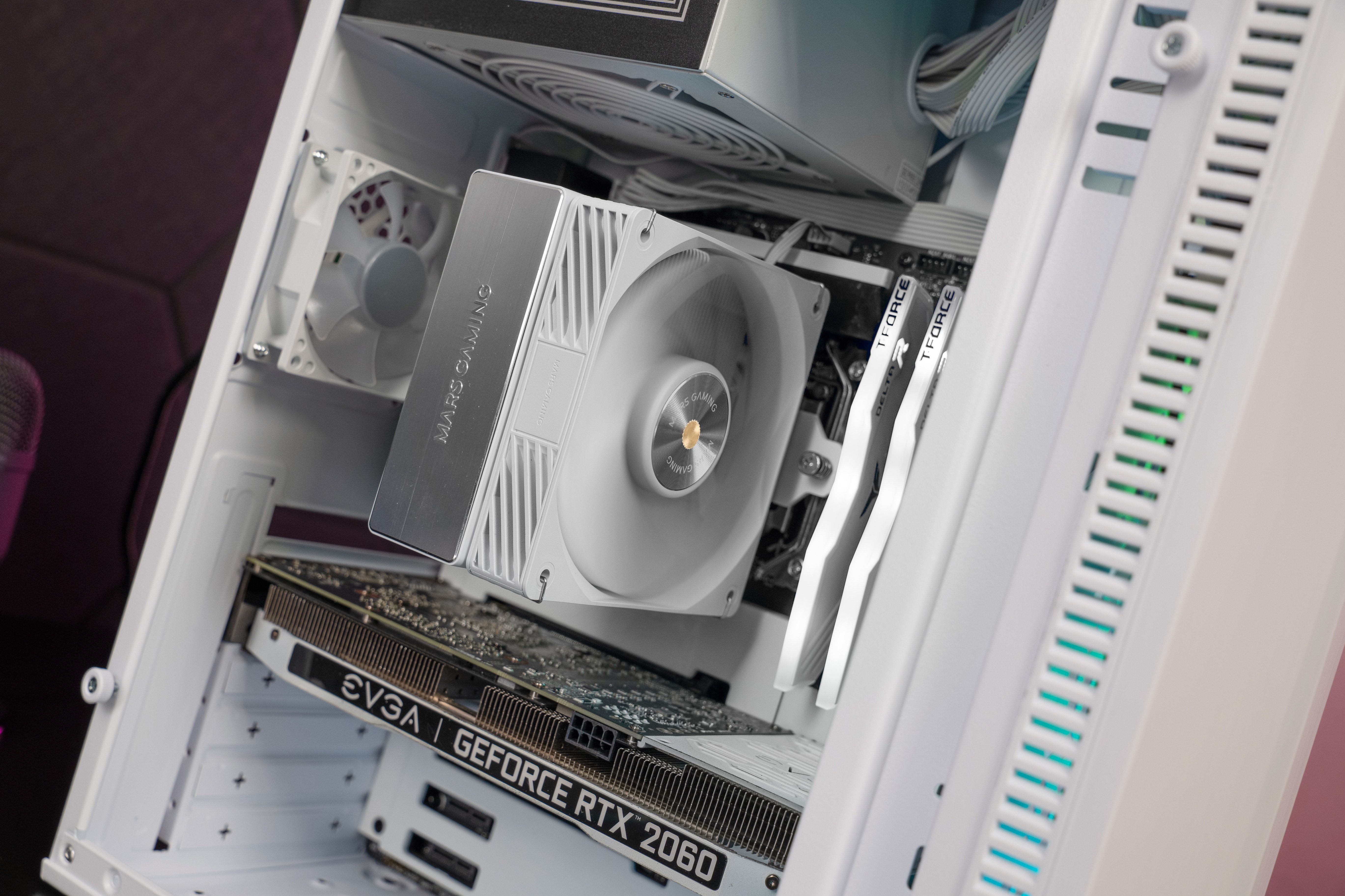 Ventilador Con Disipador Mars Gaming Mcpu-X4 12cm Blanco