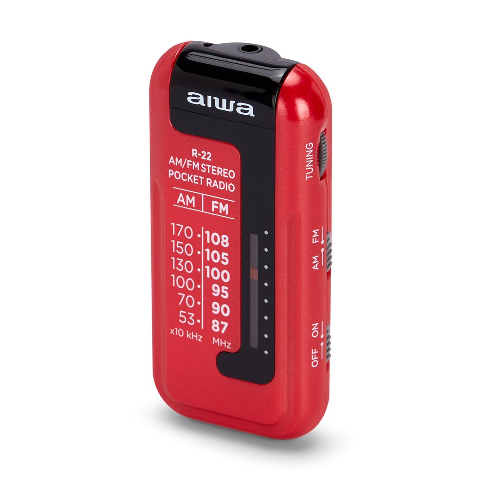 EAN 8435256896954 - Aiwa R-22RD radio Personal Analógica Rojo imagen 4