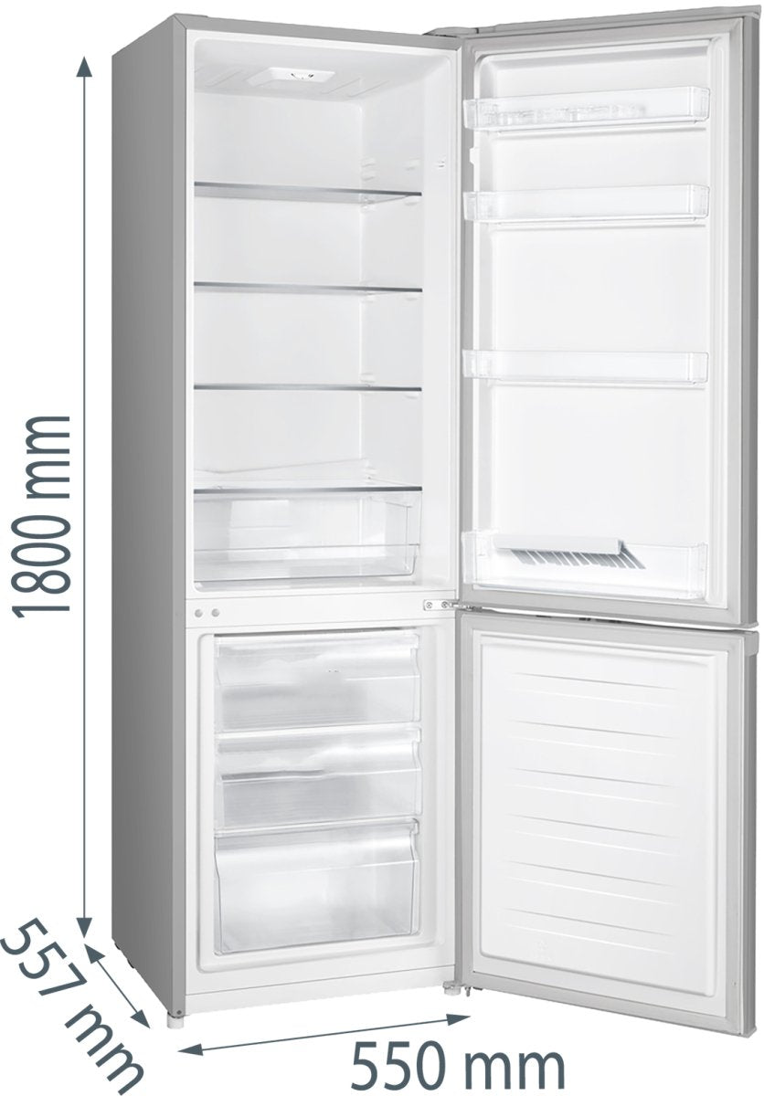 EAN 3838782408465 - Gorenje RK4182PS4 Independiente 269 L Gris, Metálico imagen 4