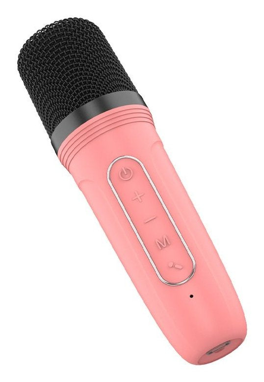 Altavoz Karaoke Cool Mini Karaoke 6w Rosa