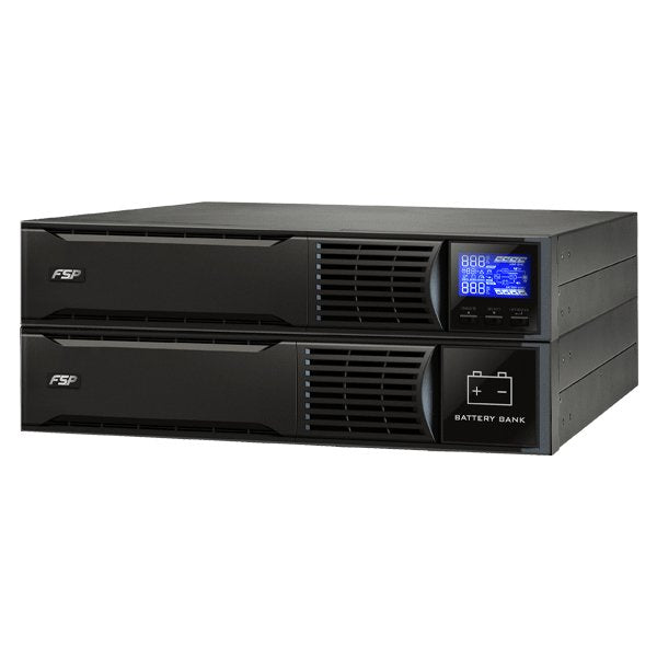 EAN 4711140486147 - FSP Eufo 3k sistema de alimentación ininterrumpida (UPS) Línea interactiva 3 kVA 2700 W 8 salidas AC imagen 2