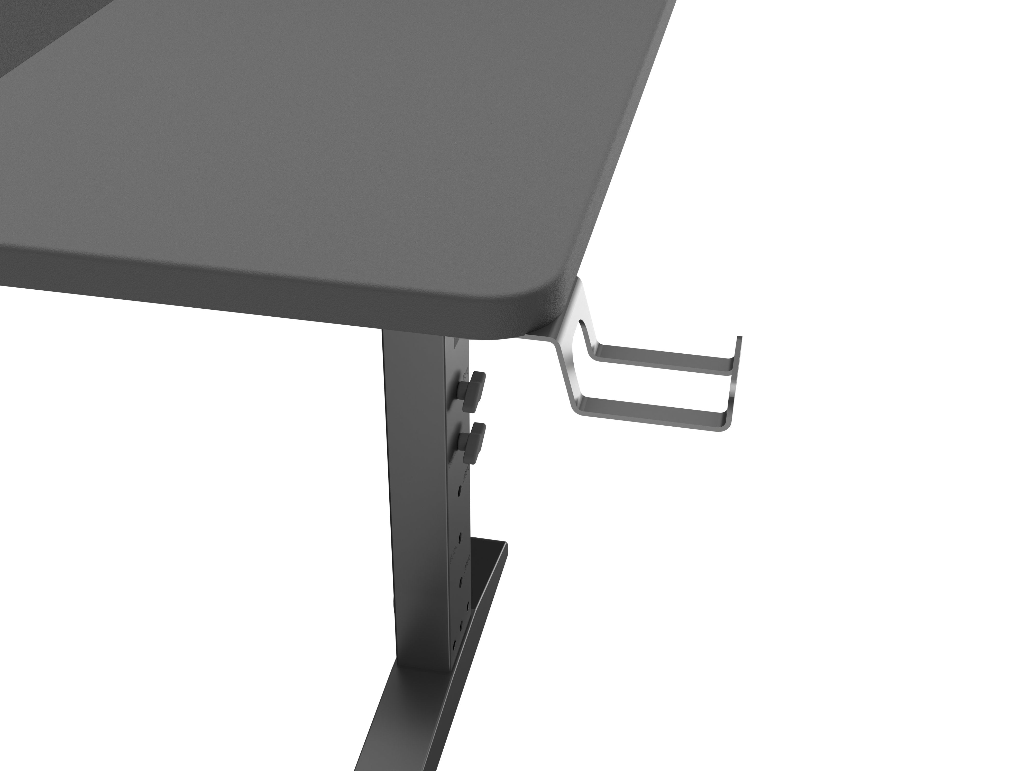 Mesa Gaming Genesis Holm Modular 140 Rgb Negro 140x75 Cm