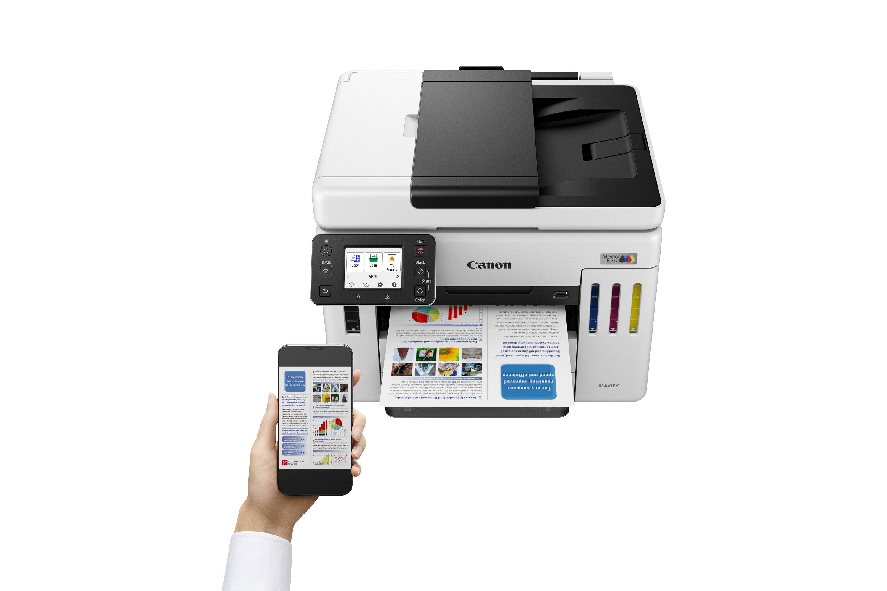 EAN 4549292240276 - Canon MAXIFY GX7150 Inyección de tinta A4 600 x 1200 DPI Wifi imagen 23