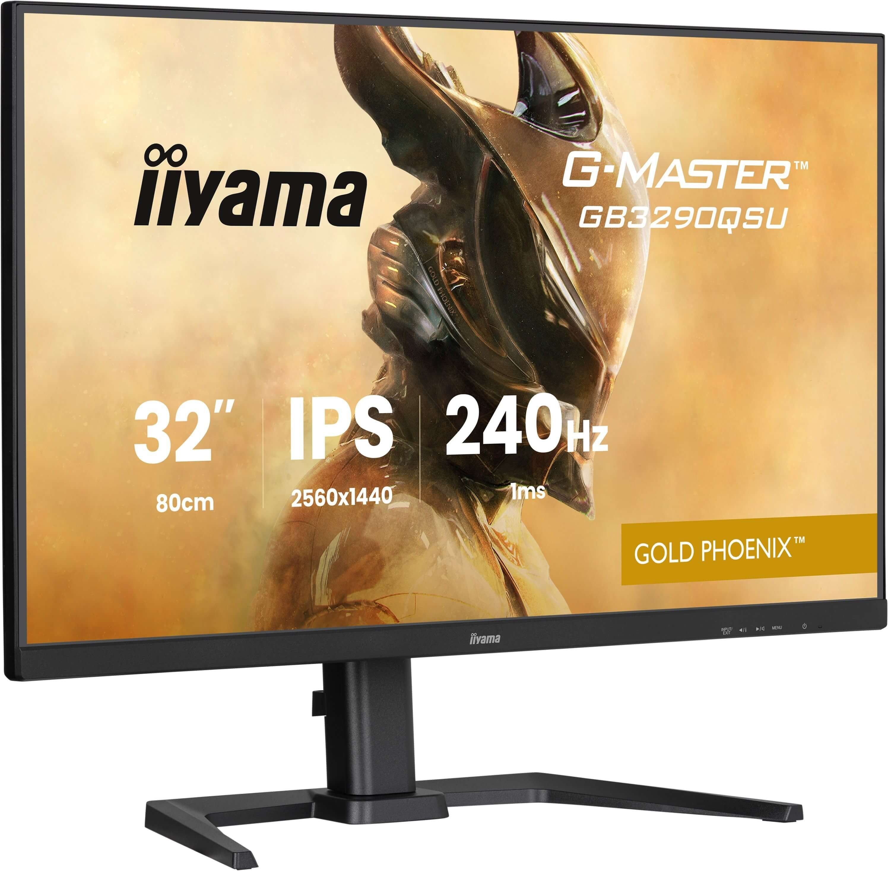 Iiyama 80.0cm 31,5" Gb3290qsu-B1 16:9 2xhdmi+Dp+2xusb-C