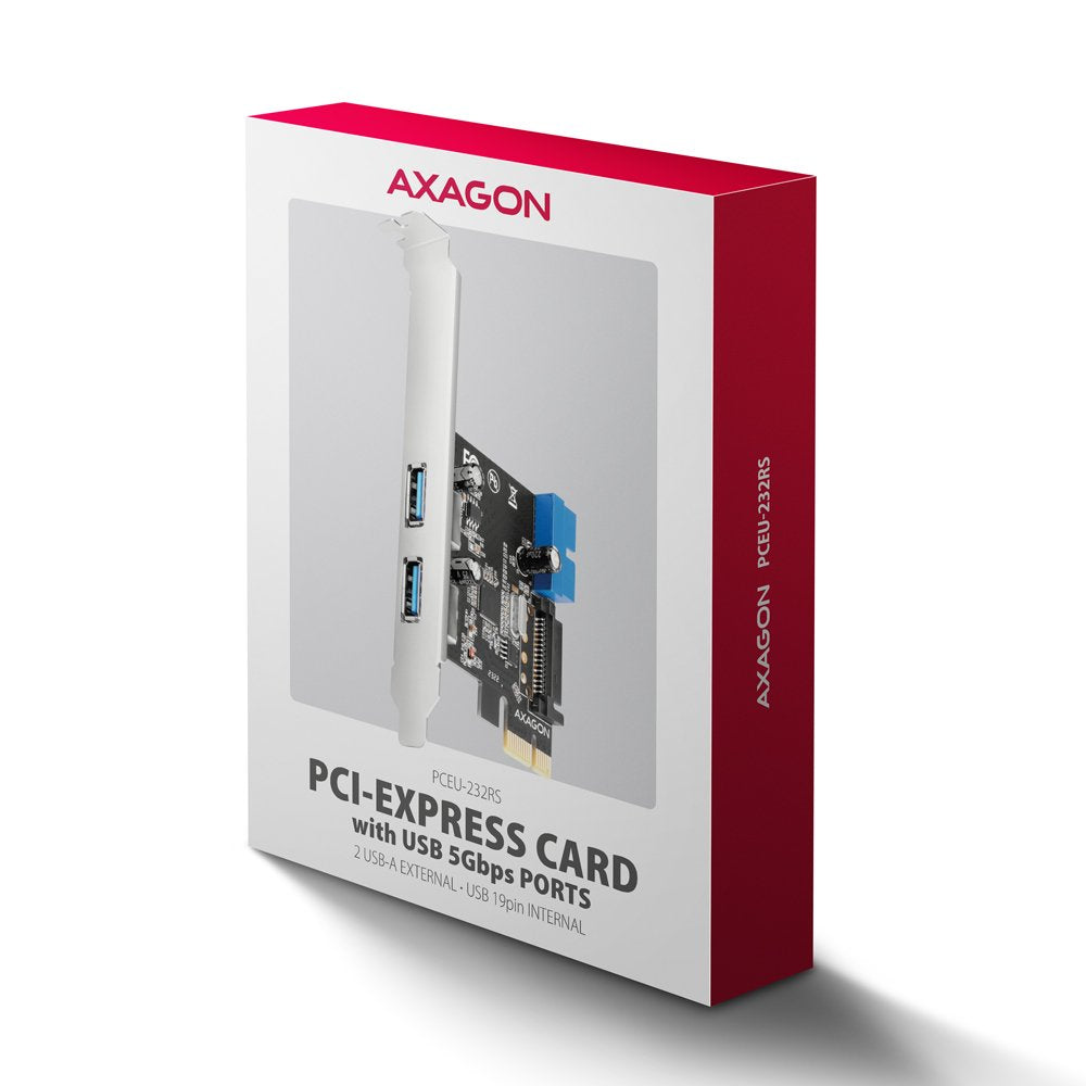 EAN 8595247908599 - Axagon PCEU-232RS tarjeta y adaptador de interfaz Interno USB 3.2 Gen 1 (3.1 Gen 1) imagen 6