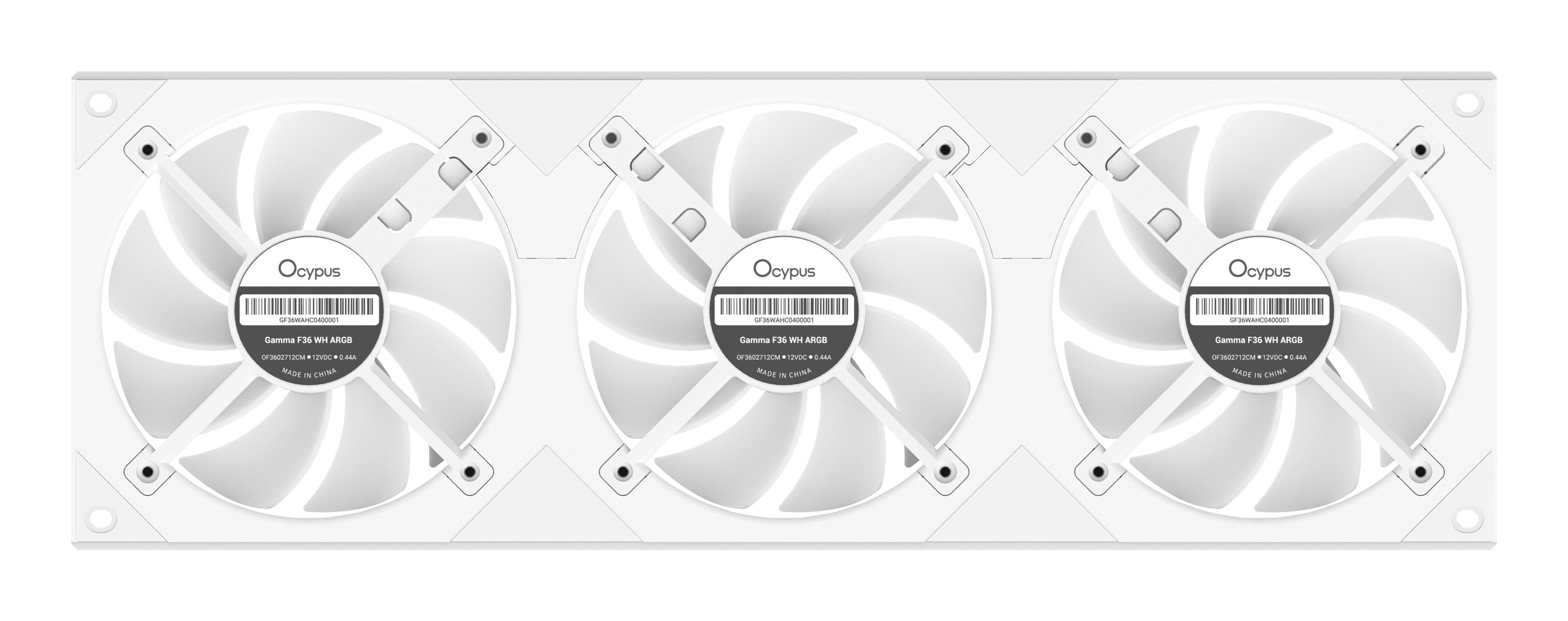 Refrigeracion Liquida Cpu Ocypus Gamma F36 Argb (Blanco, 360 Mm) Gamma-F36-Wh3am00x-Gl