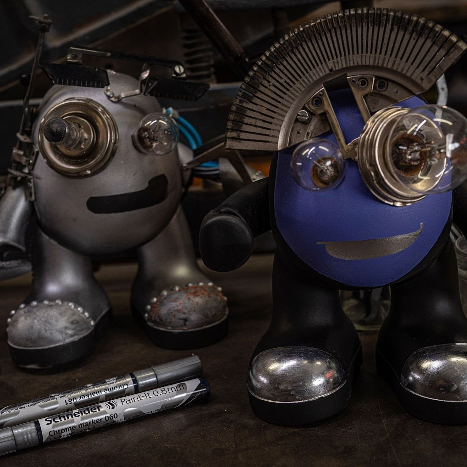 Scheider Marcador Metálico Cromado Paint-It 2 Chrome 0.8mm/2mm Estuche 2 Ud Surtido