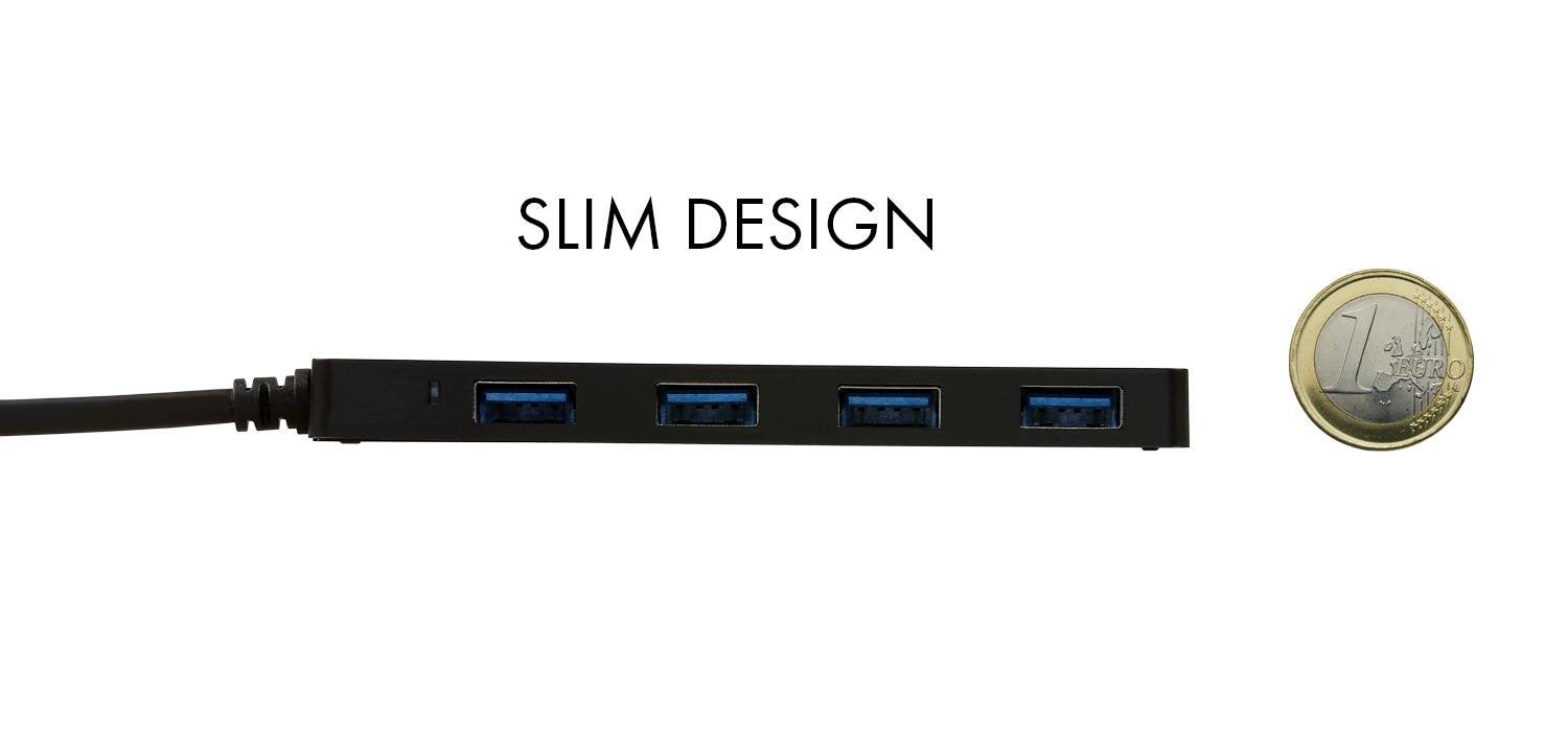 EAN 8595611701566 - i-tec Advance C31HUB404 hub de interfaz USB 3.2 Gen 2 (3.1 Gen 2) Type-C 5000 Mbit/s Negro imagen 4
