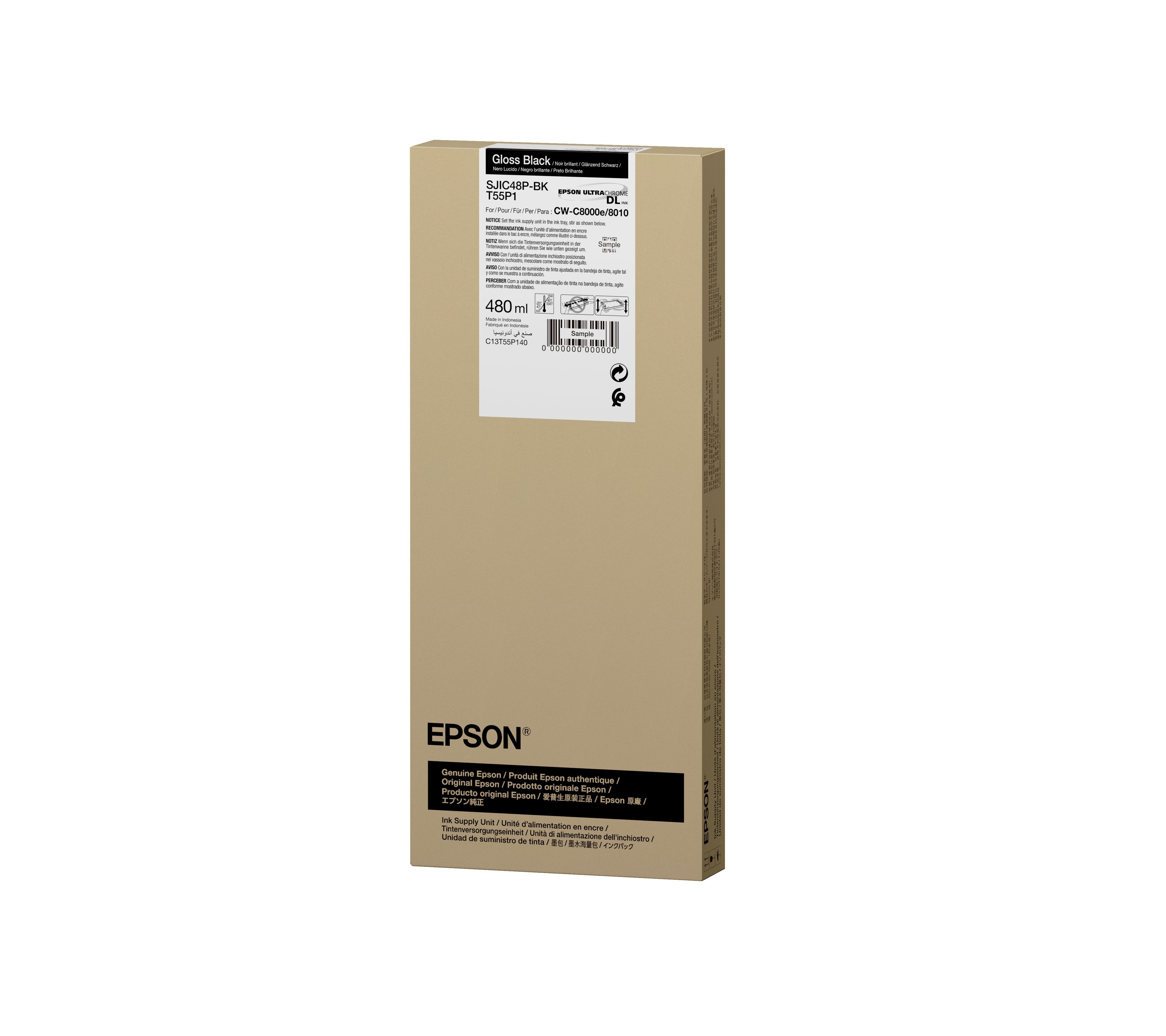 EAN 8715946728582 - Epson SJIC48P-BK cartucho de tinta 1 pieza(s) Original Rendimiento estándar Negro imagen 2