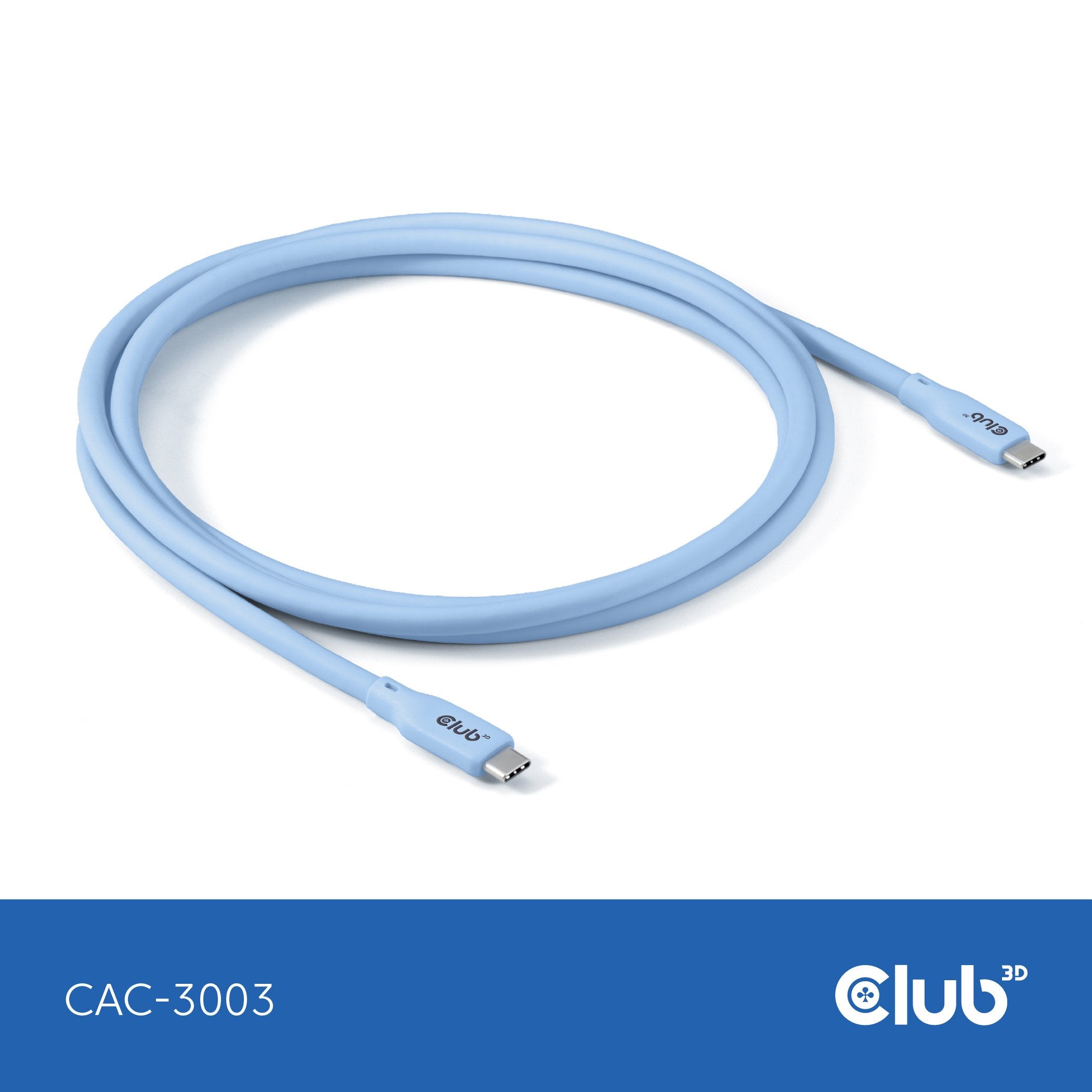 EAN 8719214472948 - CLUB3D CAC-3003 cable USB USB4 Gen 3x2 2 m USB C Azul imagen 7