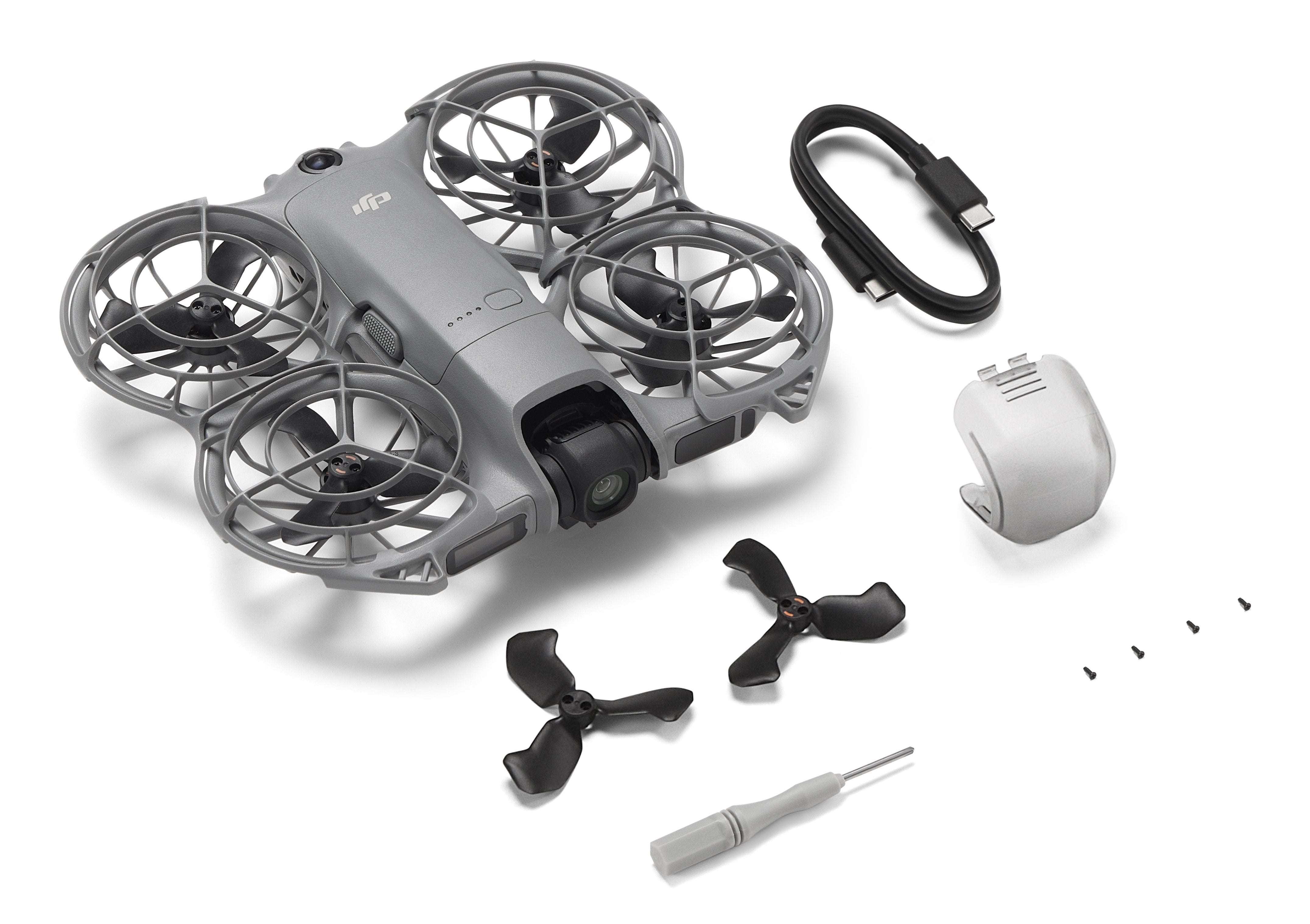 EAN 6937224131767 - DJI Neo 2 4 rotores Cuadricóptero 12 MP 2688 x 1512 Pixeles 1606 mAh Negro, Gris imagen 5