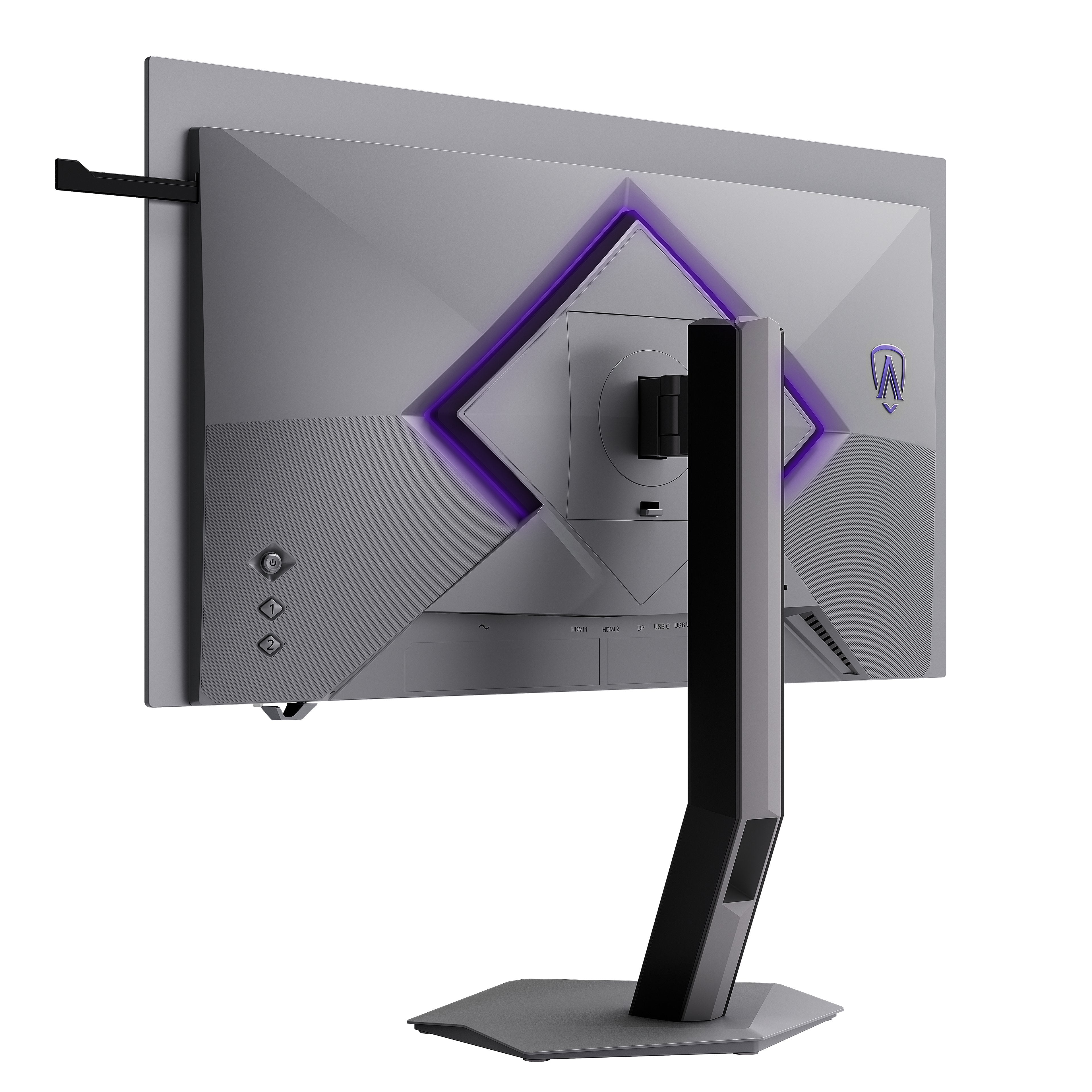 Monitor Aoc Agon Pro Agp277qkdc Oled 27" (26.5" Visible) 2560 X 1440 Qhd @ 540 Hz Tandem Oled 1500000:1 Displayhdr 500 True Black 0.03 Ms 2xhdmi Displayport Usb-C Altavoces Gris Oscuro